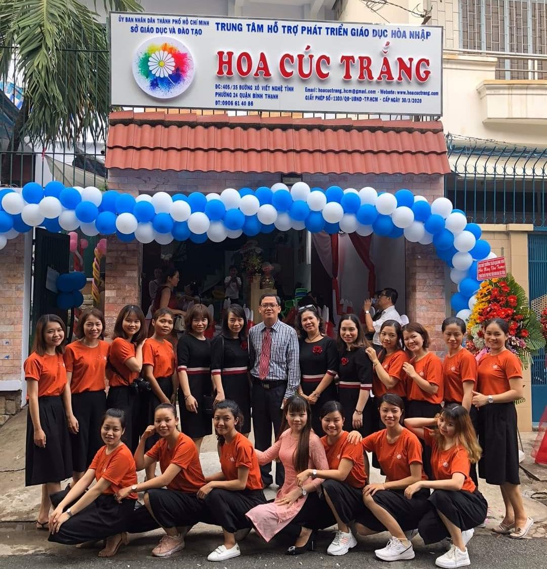 Chính thức khai trương trung tâm Hoa Cúc Trắng ngôi trường chuyên biệt cho trẻ tự kỷ.